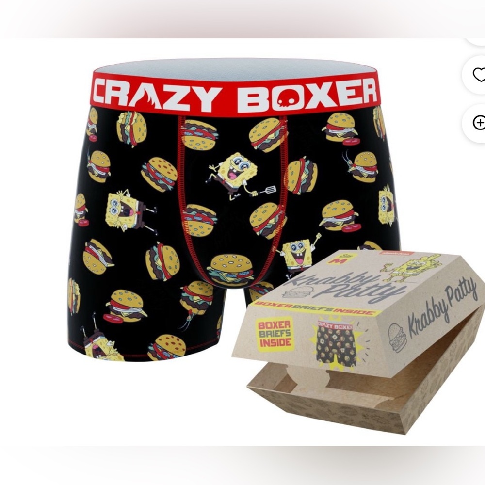 CRAZYBOXER Men's Underwear
Spongebob size XL